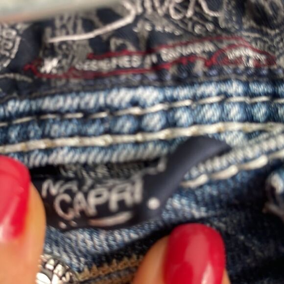 Silver Jean Natsuki Capri/Crop Pants - 29 - Picture 3 of 8